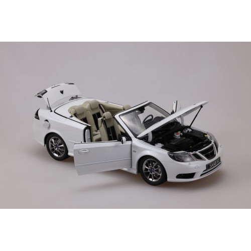 Saab 9-3 Cabrio 2008 - white